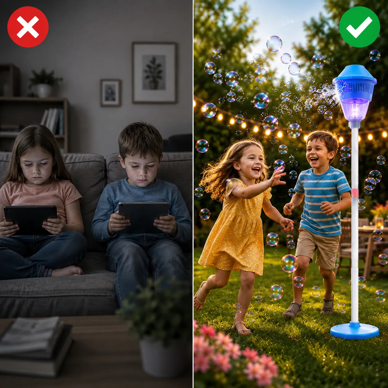 Automatische Seifenblasenmaschine für Kinder