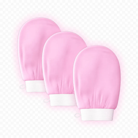 Gants exfoliants trio