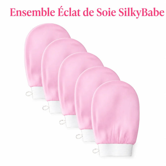 Pack de 5 gants exfoliants