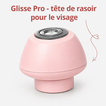 Glisse Pro - tête de rasoir pour le visage